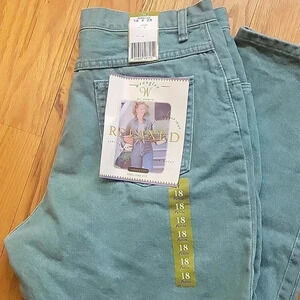 Vintage 90s New With Tags Wrangler Jeans Size 18 Petite
